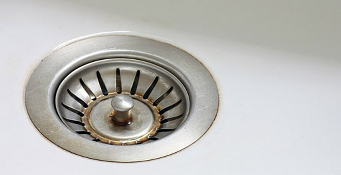 kitchen sink drain