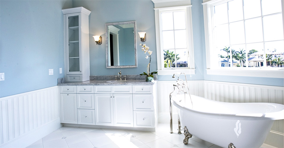 finished bathroom in beautiful toronto home