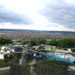 a view of vaughan, ontario, ontario place is clearly visible